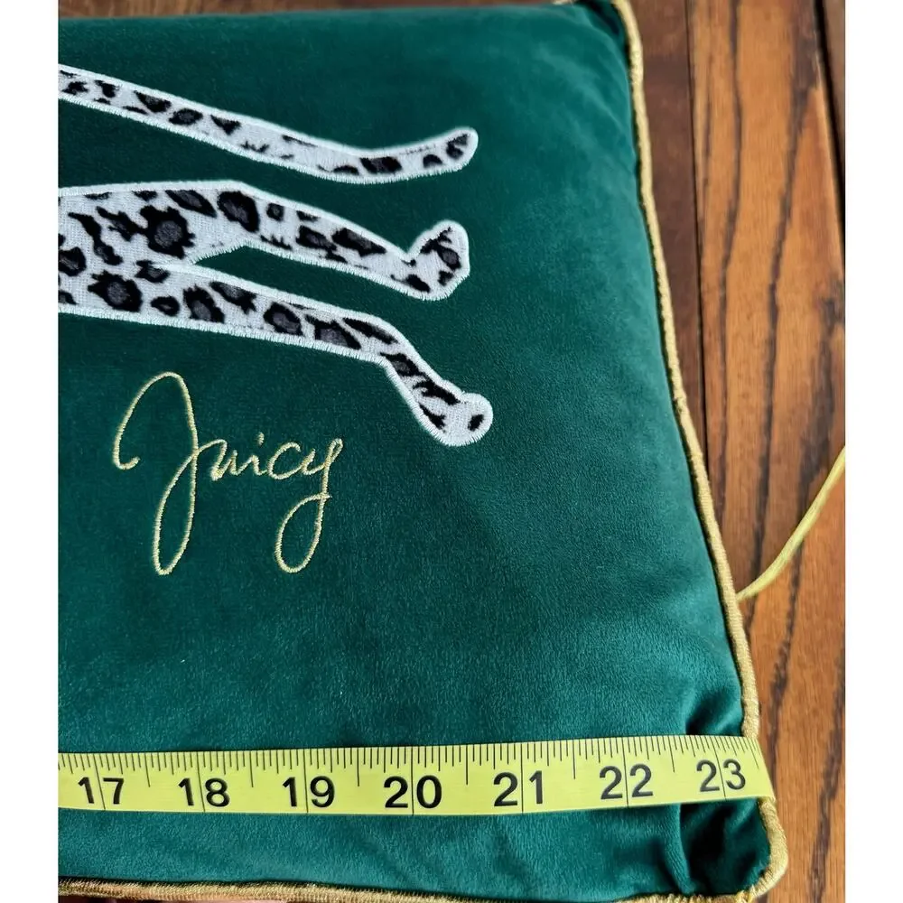 Juicy Couture Home Queen Sheet Set & Matching Accent Throw Pillow